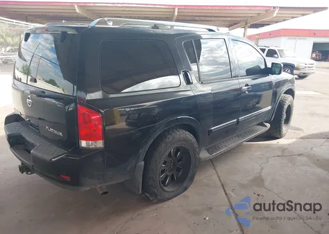 2011 Nissan Armada Platinum from USA, damaged, VIN 5N1AA0ND1BN622931